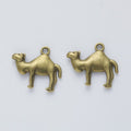 Standing Camel Charm Pendants in 4 Metal Finish Options view 6