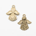 Patterned Skirt Angel Charm Metal Pendant for Jewelry Making view 5