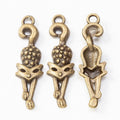 2-Finish Long Fox Metal Jewelry Components for Crafts view 5