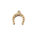 Classic Horseshoe Metal Charms in Six Finish Options view 7
