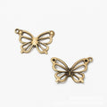 Openwork Butterfly Charm in Multiple Metal Finishes for Jewelry Making view 6