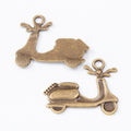 Scooter Charm in 2 Finishes Metal Component for Jewelry Making view 5