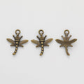 Fairy Dragonfly Charm Metal Pendant for Jewelry Making view 6