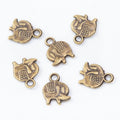 Tiny Elephant Charm in 2 Finishes for Jewelry Making view 5