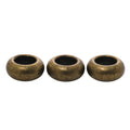 Vintage Style Metal Smooth Large Hole Spacer Bead in 3 Metal Finishes view 6
