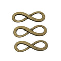 Infinity Symbol Metal Connectors in Seven Finish Options view 8