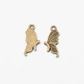 Fairy Wing Charm in 3 Metal Finishes for Jewelry Making view 7