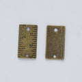 Vintage Ruler Bar Connector in 2 Finishes for DIY Jewelry Making view 6