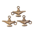 Aladdin Oil Lamp Charm in Multiple Metal Finishes for Jewelry Making view 6