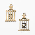 Cat Birdcage Charm Metal Pendant for Jewelry Making view 5