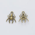Vintage Rounded Spider Charms in Multiple Finishes for Jewelry Making view 6