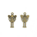 Heart Holding Angel Charm Metal Pendant for Jewelry Making view 5