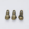 Boxing Glove Charm Pendants in Two Antique Finishes view 5