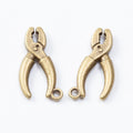 Pliers Tool Metal Charms in Two Antique Finishes Jewelry Components view 6
