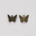 Openwork Butterfly Metal Charms in Four Vintage Finishes view 6