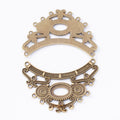 Oval Tag Multi-Loop Metal Connector Components in 4 Finishes view 7