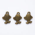 Small Goldfish Charm In 2 Metal Finishes For Jewelry Making view 5