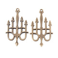 Vintage Candelabra Charms in Multiple Finishes for Jewelry Making view 5