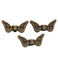 Hand-Shaped Wing Bead Alloy Bead in 2 Pictured Options view 4
