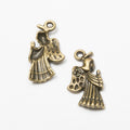 Long Dress Angel Charm Metal Pendant for Jewelry Making view 5