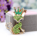 Mixed Crown Tassel and Crown Fox Keychains in Six Pictured Styles view 9