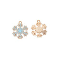 Enamel Snowflake Alloy Charm in 2 Pictured Options view 3