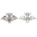 Wide Wing Bat Charm Metal Pendant for Jewelry Making view 3