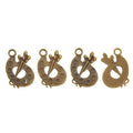 Painter Palette Metal Charm Pendant in 2 Finishes for DIY Jewelry view 3