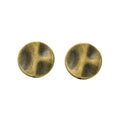 Smooth Round Spacer Beads in Antique Bronze and Silver Finishes view 3