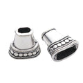 Antique Bronze and Silver Decorative Bead Caps for Jewelry Making view 3