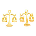 Balance Scale Charm Pendants in Three Antique Finishes view 3