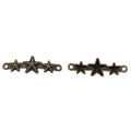 Five Star Bar Connector in 2 Metal Finishes for Jewelry Making view 3