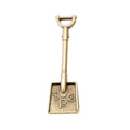 Engraved Shovel Charm in 2 Metal Finishes for Jewelry Making view 3