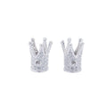 Openwork Crown Metal Charm in 8 Pictured Finishes Jewelry view 3