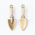 Garden Trowel Metal Charms in Three Finishes for Jewelry Making view 3