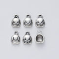 Jack-O-Lantern Metal Charms in 2 Pictured Finishes view 3