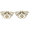 Openwork Butterfly Metal Charms in Two Antique Finishes view 3