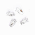 Layered Owl Metal Charms in 3 Pictured Finishes for Jewelry Crafts view 3