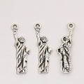 Statue Of Liberty Charm In 2 Metal Finishes For Jewelry Making view 3