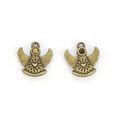 Skirted Angel Charms in Four Metal Finishes for Jewelry Making view 3