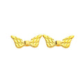 Angel Wing Bead Metal Spacer Bead 5 Finish Options Craft Supply view 3
