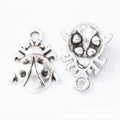Ladybug Metal Charm Pendant Jewelry Making Component view 3