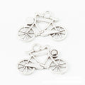 Vintage Bicycle Charms in Multiple Finishes for Jewelry Making view 3