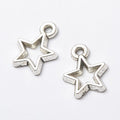 Vintage Finish Metal Open Star Connectors in 6 Style Options view 3