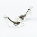 High Heel Shoe Metal Pendant Charms in 2 Distinct Finishes view 3