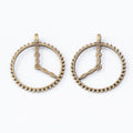 3-Finish Gear Rim Clock Hands Metal Jewelry Components for Crafts view 3