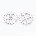 Small Open Six Spoke Gear Components in Five Finishes view 3
