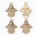 Made For An Angel Metal Charm Pendant For Jewelry Making And Craft Projects view 3