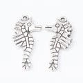 Detailed Seahorse Charm in 2 Metal Finishes for Jewelry Making view 3
