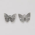 Detailed Butterfly Charm Metal Jewelry Making Pieces view 3